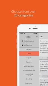 Confesster - Anonymous Confessions & Secrets screenshot 2