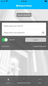 Wayne Bank Mobile screenshot 1