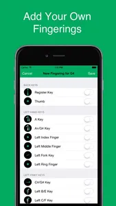 Register - Clarinet Fingerings screenshot 1