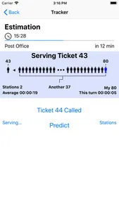 Queue Predictor screenshot 0