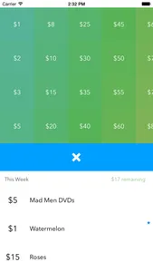 Weekling: Free Weekly Budget Tool & Tracker screenshot 0