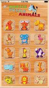 Animal Kingdom Fun Puzzle Woozzle screenshot 1