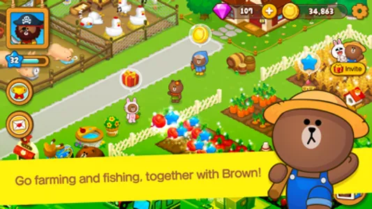 LINE BROWN FARM screenshot 0