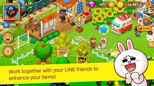 LINE BROWN FARM screenshot 4