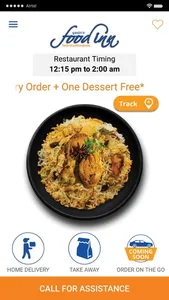 FoodInn Restaurant App screenshot 1