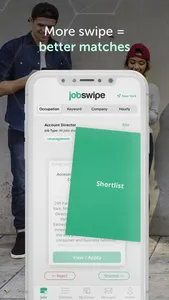 JobSwipe - Get a Better Job screenshot 1