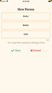 SignIn by DSM screenshot 1