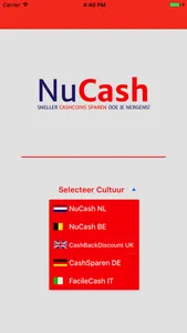 NuCash screenshot 1