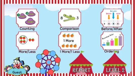 Kindergarten Numbers to Math Readiness Fun Games screenshot 0