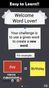 Witty Scholar – Recognize logical vocab to forge compound words together to define the correct answer choice! screenshot 2