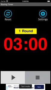 Boxing Timer (Training Timer) screenshot 0