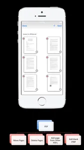 PDF Pages : Add,Move,Delete screenshot 0