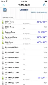 Supermicro IPMIView screenshot 4