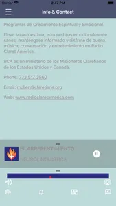 Radio Claret America screenshot 2