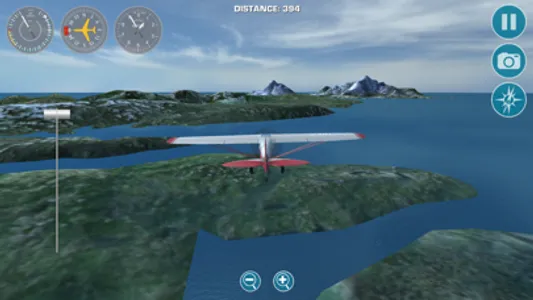 Airplane Fly Bush Pilot screenshot 1