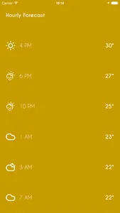 iWeather - Minimal, simple, clean weather app screenshot 3