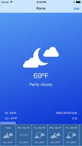 Meteo - Local Weather Forecasts and Hazard Alerts screenshot 1