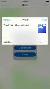 Meteo - Local Weather Forecasts and Hazard Alerts screenshot 3