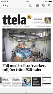 TTELA E-tidning screenshot 1