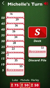 Succession - Rack-O style game screenshot 0