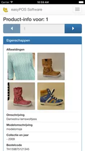 easyPOS Fashion App screenshot 4