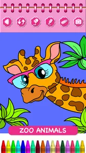 Animal Coloring Book Baby Pets screenshot 5