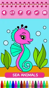 Animal Coloring Book Baby Pets screenshot 7