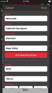 Bottles - Wine Cellar Manager screenshot 6