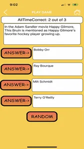 Trivia Game for Bruins Fans screenshot 1