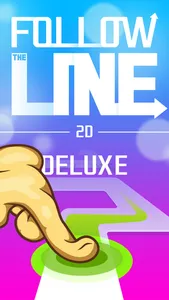 Follow the Line 2D Deluxe Run screenshot 0