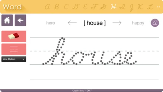 Cursive Writing DN Style screenshot 2