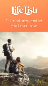 Bucket List Maker - Life Listr screenshot 0