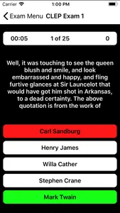 CLEP American Literature Prep screenshot 2