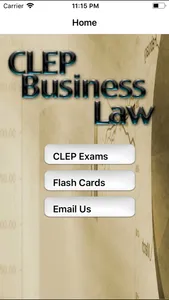 CLEP Business Law Prep screenshot 0