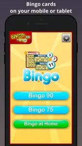 Bingo Cards by Bingo at Home screenshot 0