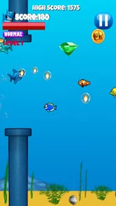 Jumpy Shark - Underwater Action Game For Kids screenshot 1