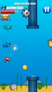 Jumpy Shark - Underwater Action Game For Kids screenshot 2