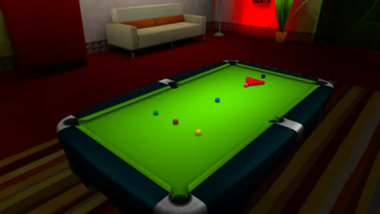 Eight-Ball Pro Billiards Time screenshot 0