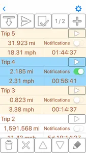 GPS Odometer Pro screenshot 2