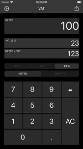 VAT Calculator $ screenshot 1