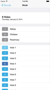 Longshot - PDGA Disc Golf Course Directory & Scorecard screenshot 1