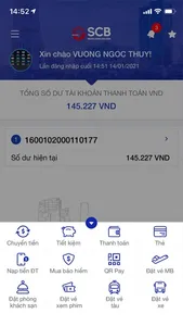 SCB Mobile Banking screenshot 2