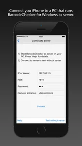 BarcodeChecker for Tickets screenshot 0