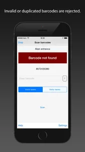 BarcodeChecker for Tickets screenshot 3