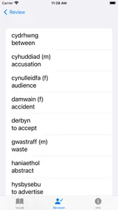 Welsh Vocab screenshot 3