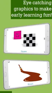 Montessori Colors and Shapes, an educational game to learn colors and shapes for toddlers screenshot 1