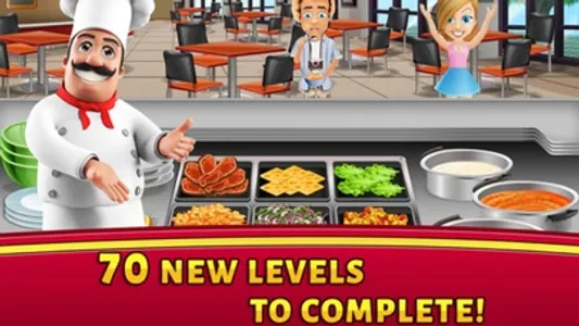 Cooking Dash Story - Fast Food Store & Burger King screenshot 4