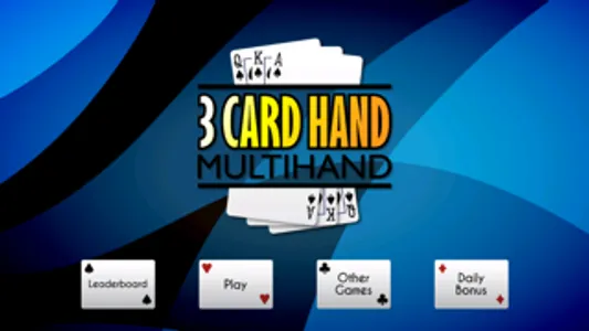 MultiHand - 3 Card Hand screenshot 0