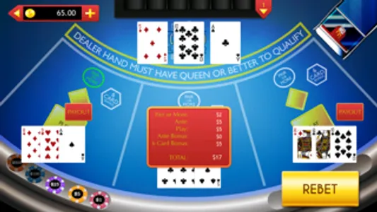 MultiHand - 3 Card Hand screenshot 3