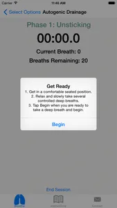 Autogenic Drainage screenshot 2